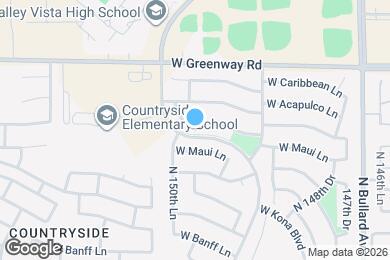 Map image of the property - 14973 W Port Au Prince Ln