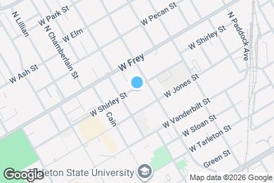 Map image of the property - 1136 W Shirley St