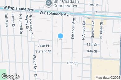 Map image of the property - 4110 Hessmer Ave