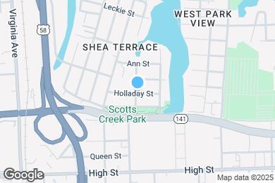 Map image of the property - 1934 Holladay St