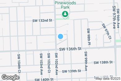 Map image of the property - 10055 SW 135th St