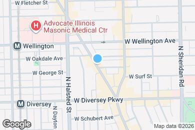 Map image of the property - 2903 N Clark St