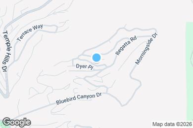 Map image of the property - 1445 Bluebird Canyon Dr