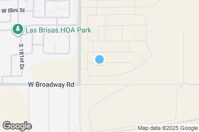 Map image of the property - 17845 W Getty Dr