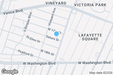 Map image of the property - 4521-4523 Saturn St