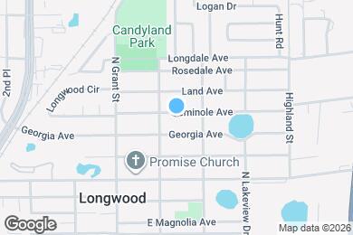 Map image of the property - 636 Seminole Ave