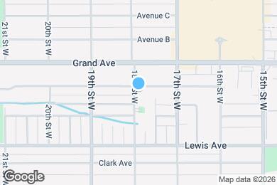 Map image of the property - 1746 Alderson Ave