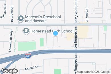 Map image of the property - 1733 Noranda Dr