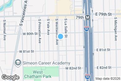 Map image of the property - 8025 S Wentworth Ave
