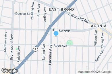 Map image of the property - 3037 Yates Ave