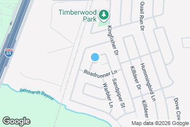 Map image of the property - 2839 Canary Ln