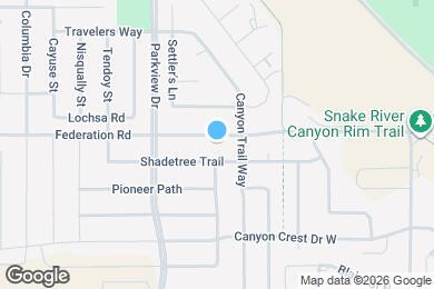 Map image of the property - 411 Federation Rd