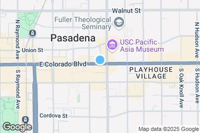 Map image of the property - 39 S Los Robles Ave