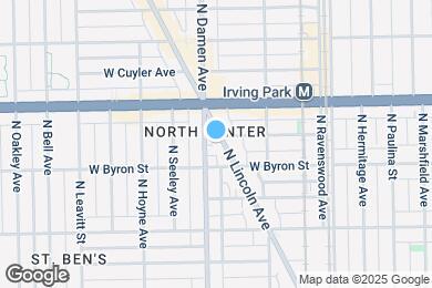 Map image of the property - 3924 N Lincoln Ave