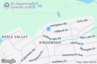 Map image of the property - 2104 Hillbeck Dr