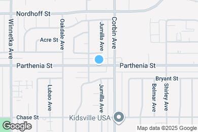 Map image of the property - 19732 Parthenia St