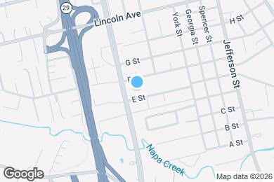 Map image of the property - 1678 E Street
