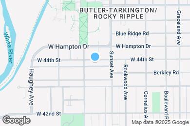 Map image of the property - 637 W 44th St