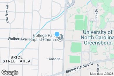 Map image of the property - Room in Single Family Home on Walker Ave