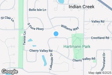 Map image of the property - 880 Lakeside N Dr