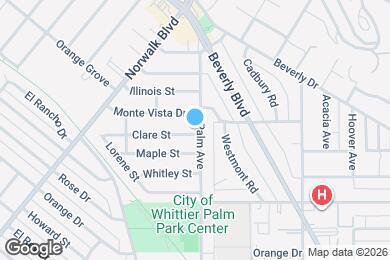 Map image of the property - 5571 Palm Ave