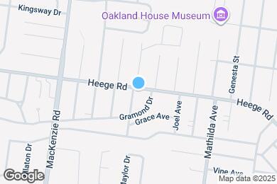 Map image of the property - 5832 Heege Rd
