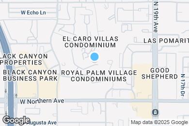 Map image of the property - 2134 W Harmont Dr