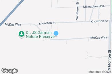 Map image of the property - 635 McKay Way