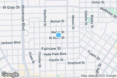 Map image of the property - 405 W Drew St
