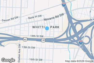 Map image of the property - 1364 Stark Ave SW