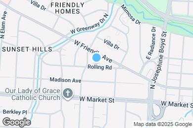 Map image of the property - 1812 Rolling Rd