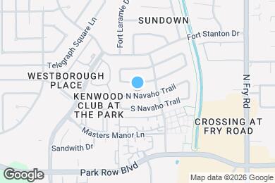 Map image of the property - 20070 N Navaho Trail