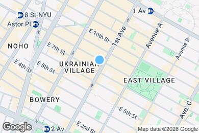 Map image of the property - 117 First Avenue