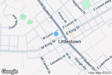 Map image of the property - 27 W King St