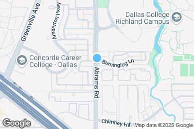 Map image of the property - 12480 Abrams Rd