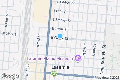 Map image of the property - 408 E Clark St