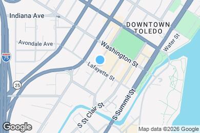 Map image of the property - 43 S Huron St