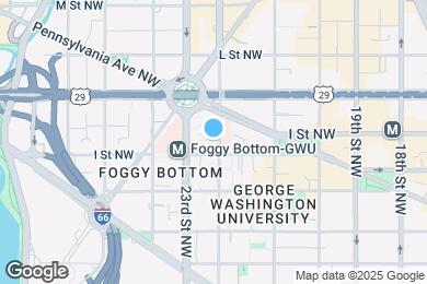 Map image of the property - 2201 I St NW