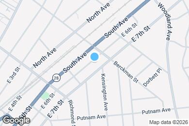 Map image of the property - 648 E 6th St