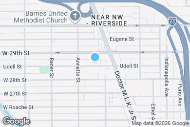 Map image of the property - 824 Udell St