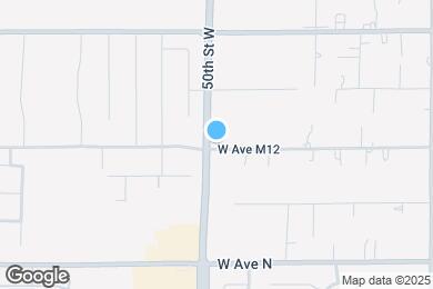 Map image of the property - 4851 W Ave M12