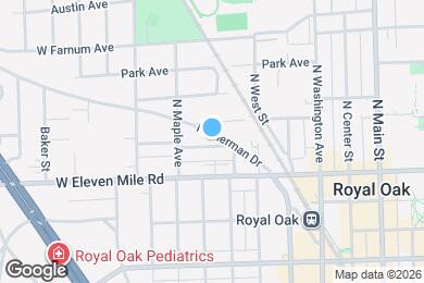 Map image of the property - 612 Louis Ave