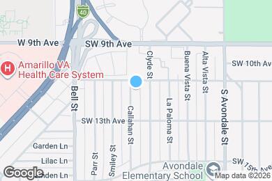 Map image of the property - 1105 Callahan St