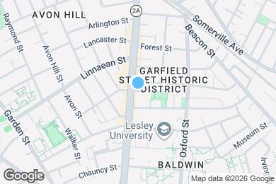 Map image of the property - 1705 Massachusetts Ave