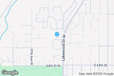 Map image of the property - Park Place Apartments