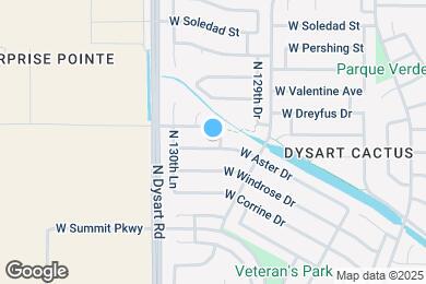 Map image of the property - 13006 W Aster Dr