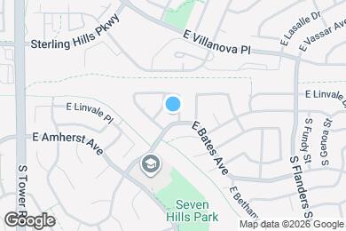Map image of the property - 2863 S Ceylon St