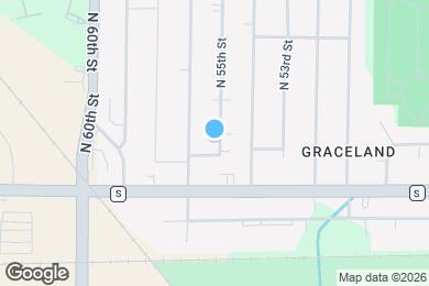 Map image of the property - 6463 N 55th St