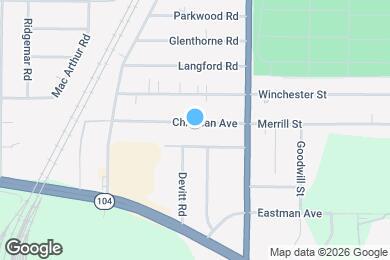 Map image of the property - 75 Christian Ave