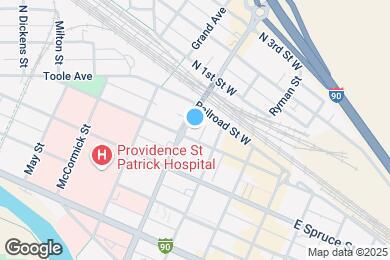 Map image of the property - 334 W Alder St
